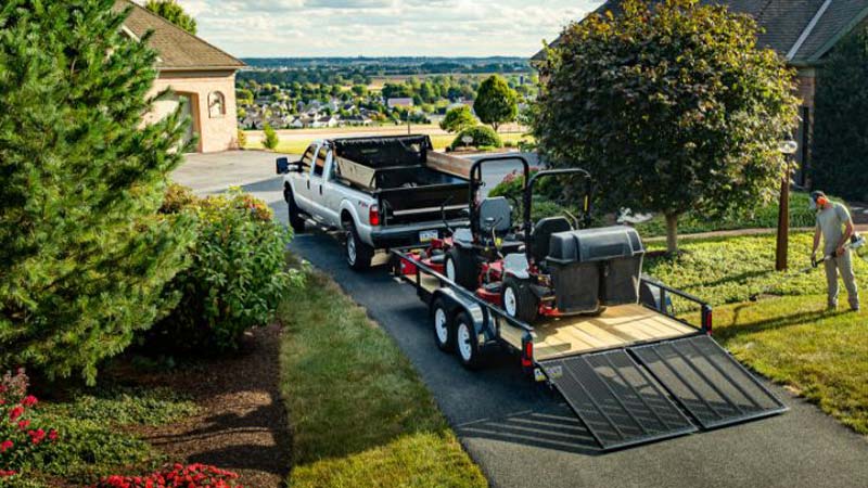 Versatile utility trailer designed for various hauling needs.